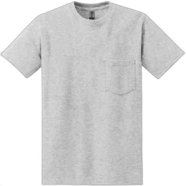 Gildan® - DryBlend® 50 Cotton/50 Poly Pocket T-Shirt. 8300