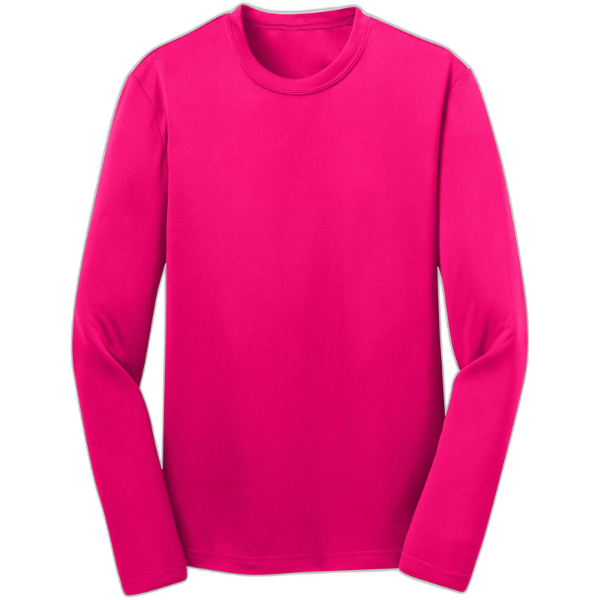 Sport-Tek® Youth Long Sleeve PosiCharge® Competitor™ Tee. YST350LS