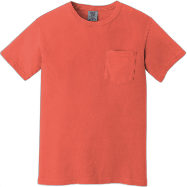COMFORT COLORS ® Heavyweight Ring Spun Pocket Tee. 6030