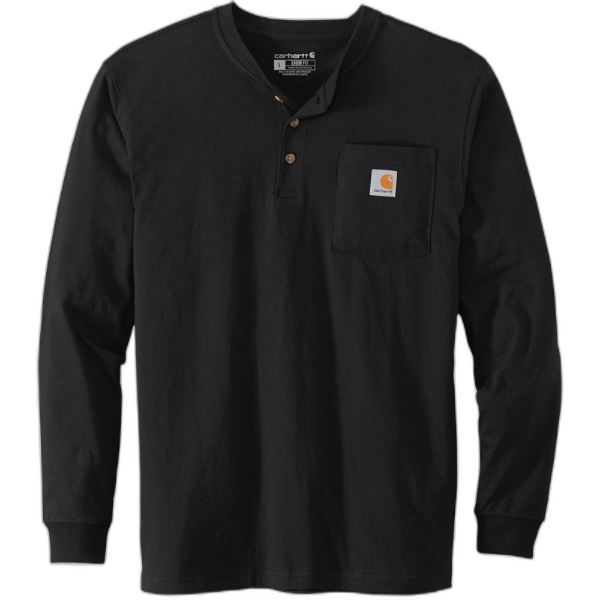 Carhartt® Long Sleeve Henley T-Shirt CTK128