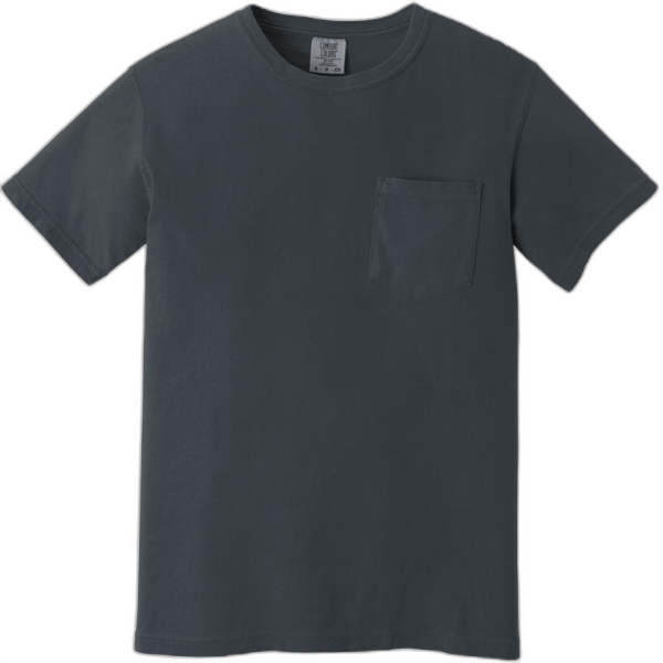 COMFORT COLORS ® Heavyweight Ring Spun Pocket Tee. 6030
