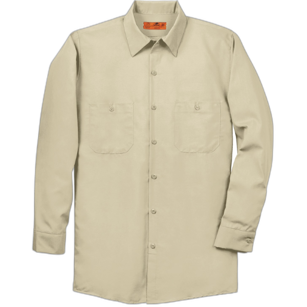 Red Kap® Long Sleeve Industrial Work Shirt.  SP14