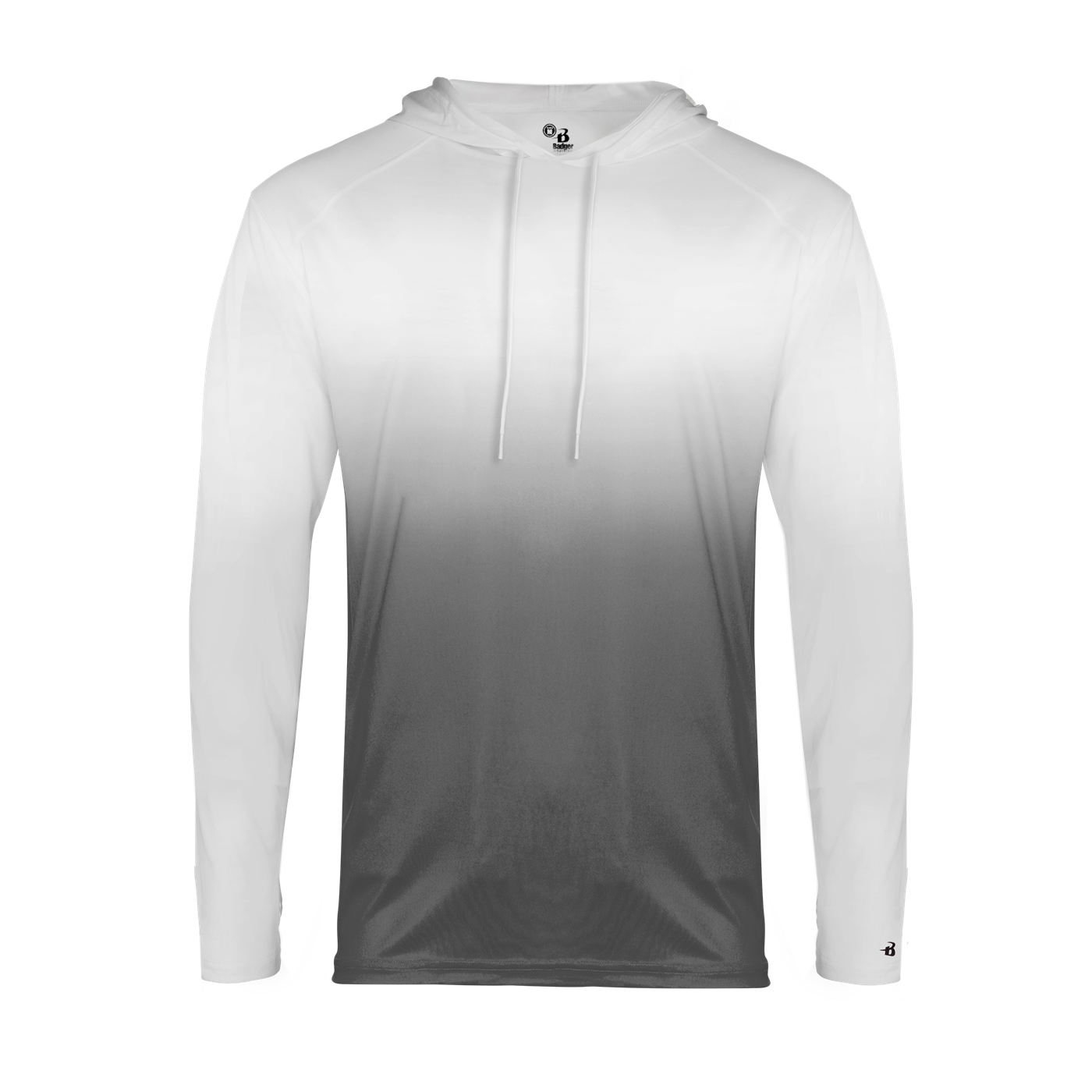 Badger Ombre  Hooded Tee
