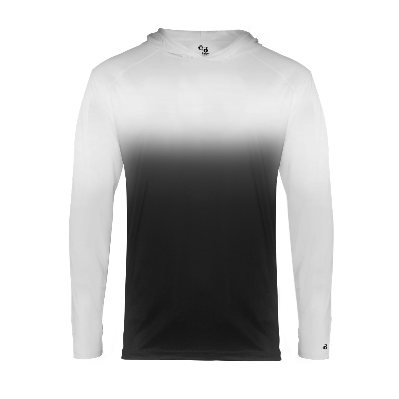 Badger Ombre  Women's Hooded Tee