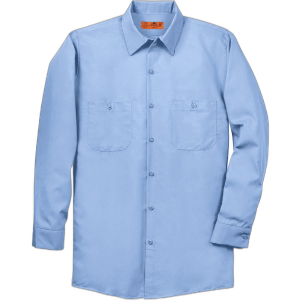 Red Kap® Long Sleeve Industrial Work Shirt.  SP14