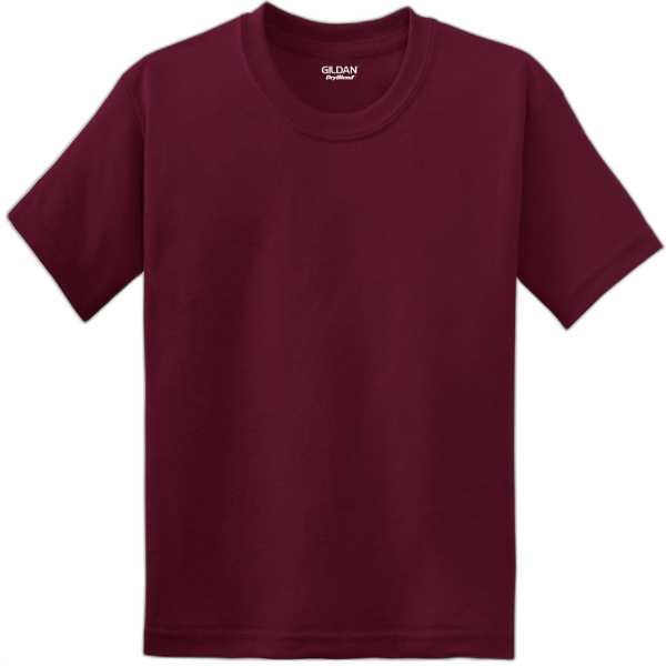 Gildan® Youth DryBlend® 50 Cotton/50 Poly T-Shirt.  8000B