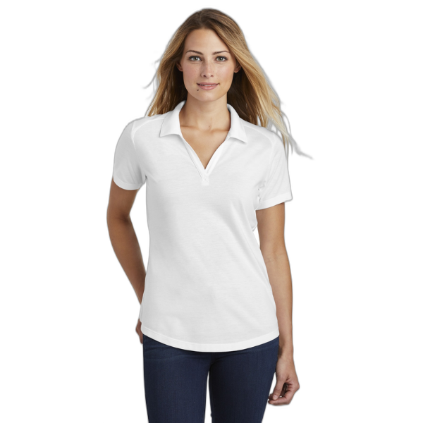 Sport-Tek ® Ladies PosiCharge ® Tri-Blend Wicking Polo. LST405