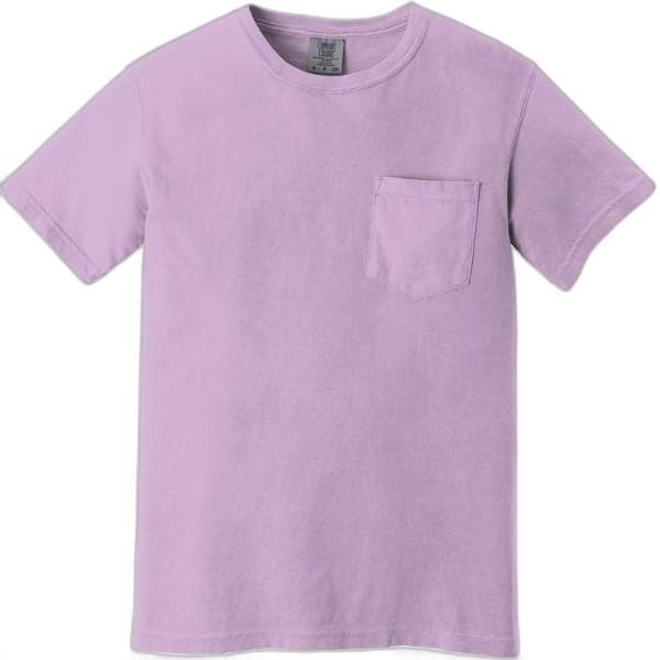 COMFORT COLORS ® Heavyweight Ring Spun Pocket Tee. 6030