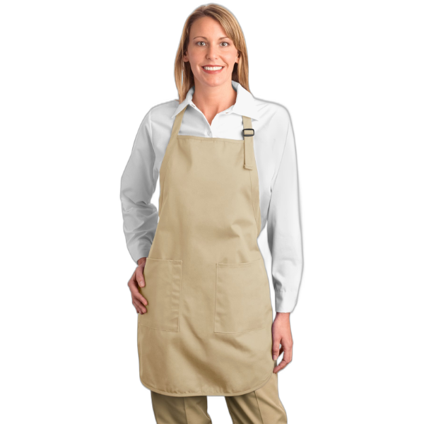 Port Authority® Full-Length Apron with Pockets.  A500
