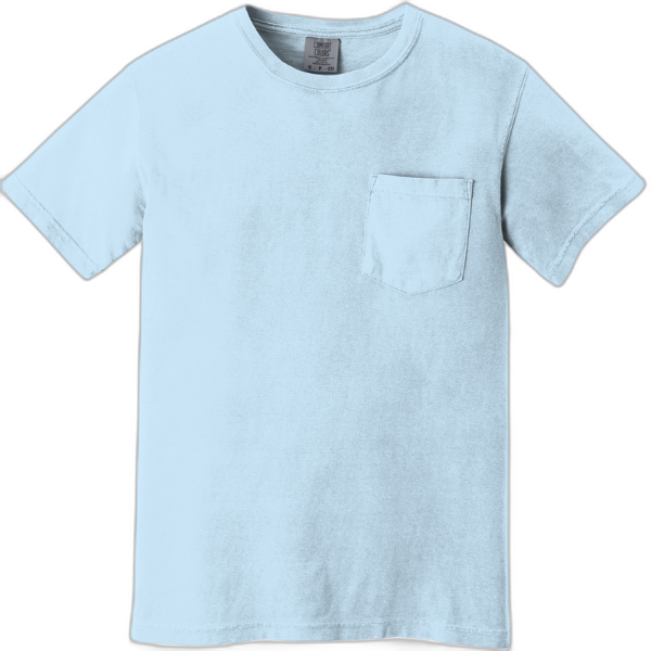 COMFORT COLORS ® Heavyweight Ring Spun Pocket Tee. 6030