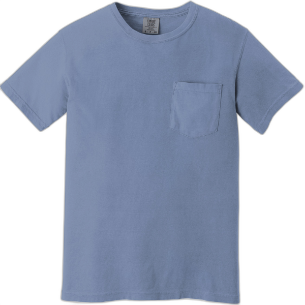 COMFORT COLORS ® Heavyweight Ring Spun Pocket Tee. 6030