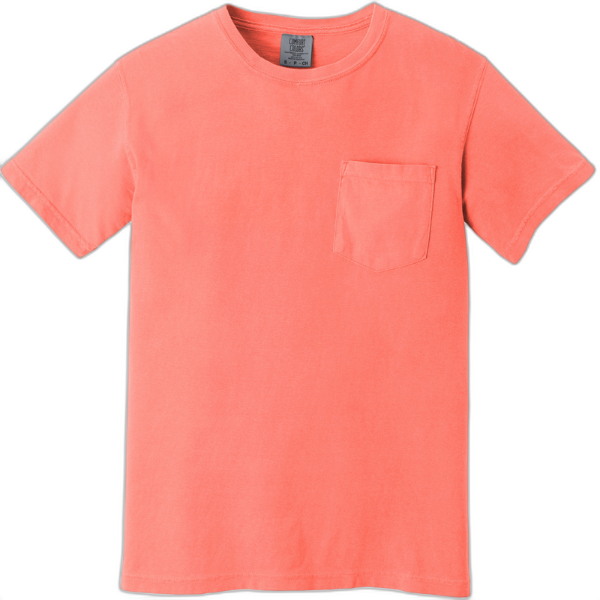 COMFORT COLORS ® Heavyweight Ring Spun Pocket Tee. 6030