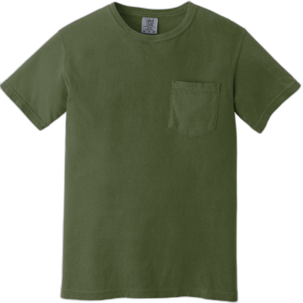 COMFORT COLORS ® Heavyweight Ring Spun Pocket Tee. 6030