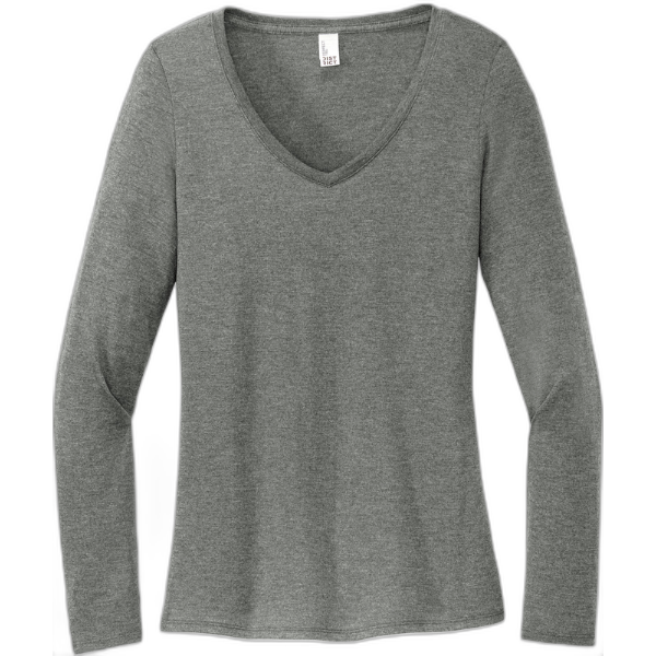 District® Women's Perfect Tri® Long Sleeve V-Neck Tee DT135