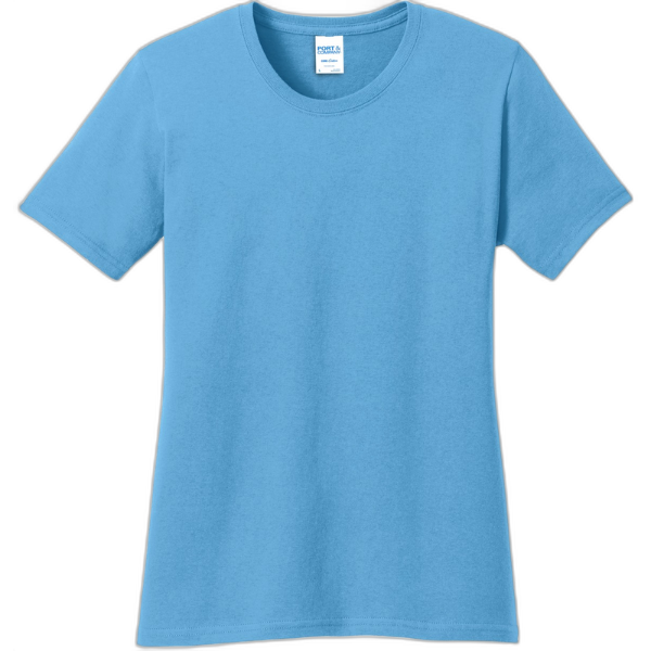 Port & Company® Ladies Core Cotton Tee. LPC54