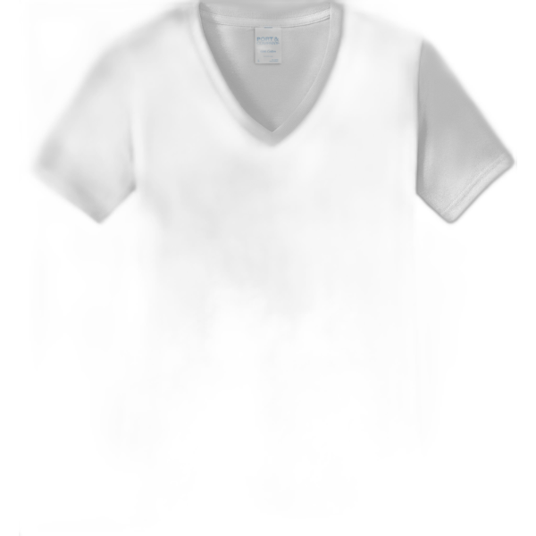 Port & Company® Ladies Core Cotton V-Neck Tee. LPC54V