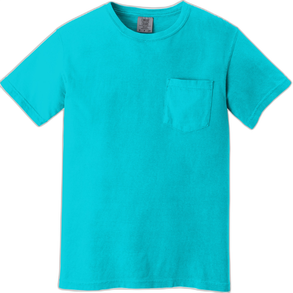 COMFORT COLORS ® Heavyweight Ring Spun Pocket Tee. 6030