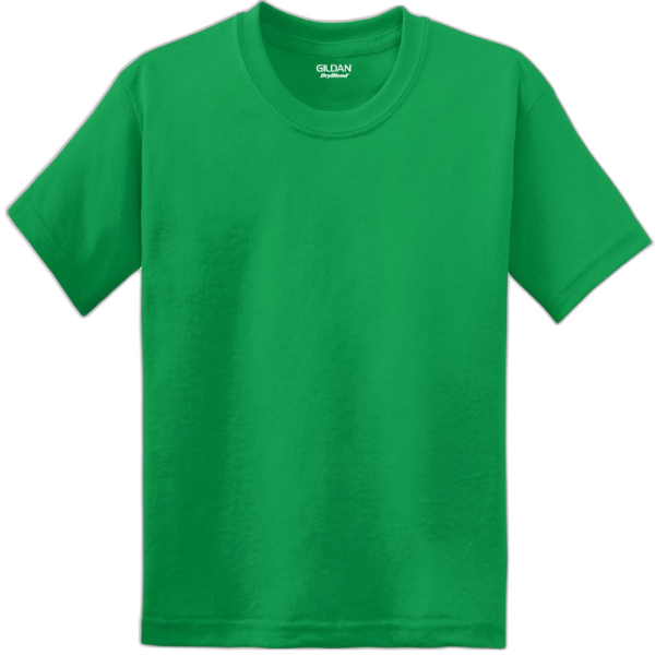 Gildan® Youth DryBlend® 50 Cotton/50 Poly T-Shirt.  8000B