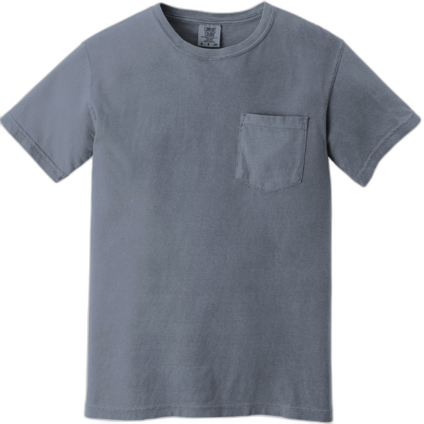 COMFORT COLORS ® Heavyweight Ring Spun Pocket Tee. 6030