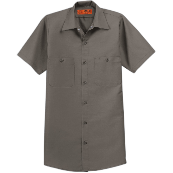 Red Kap® Short Sleeve Industrial Work Shirt.  SP24