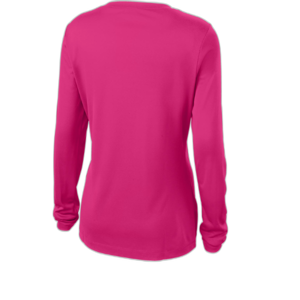 Sport-Tek® Ladies Long Sleeve PosiCharge® Competitor™ V-Neck Tee. LST353LS