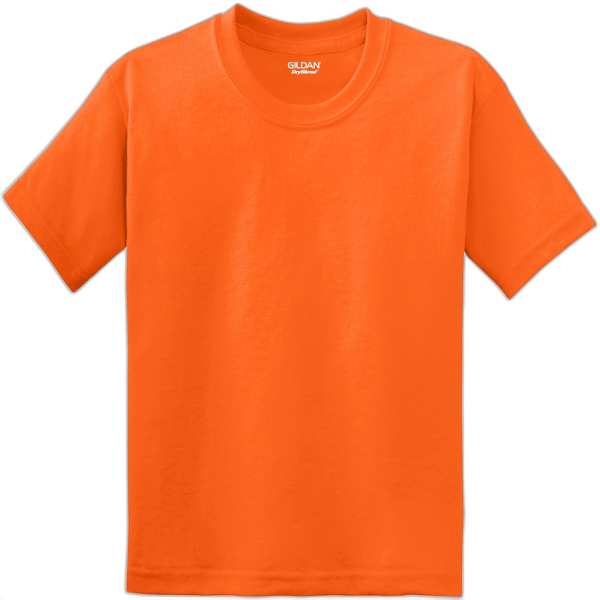 Gildan® Youth DryBlend® 50 Cotton/50 Poly T-Shirt.  8000B