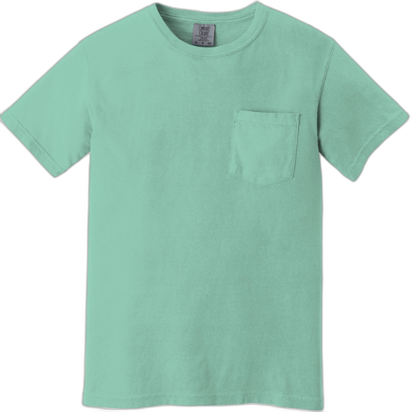 COMFORT COLORS ® Heavyweight Ring Spun Pocket Tee. 6030