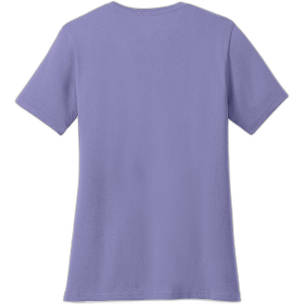 Port & Company® Ladies Core Cotton V-Neck Tee. LPC54V