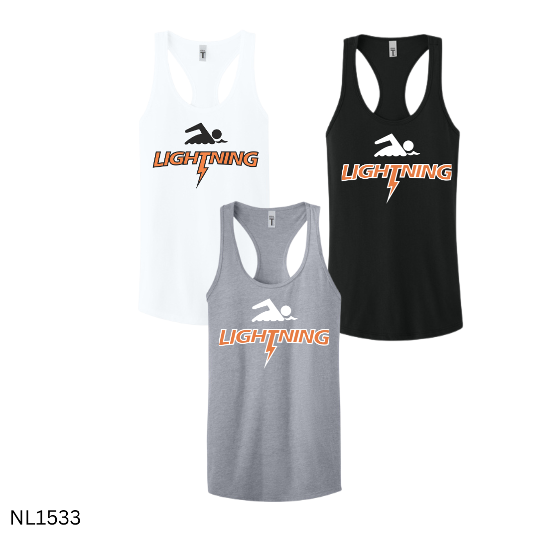LWR Lightning Next Level Idea Racerback Tank NL1533