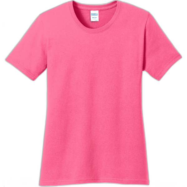Port & Company® Ladies Core Cotton Tee. LPC54