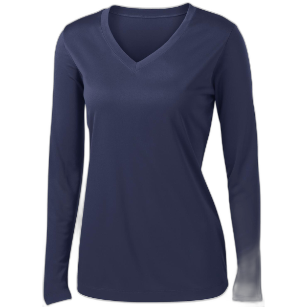 Sport-Tek® Ladies Long Sleeve PosiCharge® Competitor™ V-Neck Tee. LST353LS