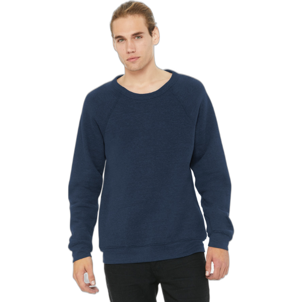 BELLA+CANVAS ® Unisex Sponge Fleece Raglan Sweatshirt. BC3901