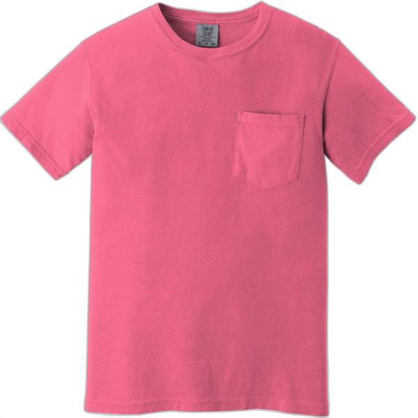 COMFORT COLORS ® Heavyweight Ring Spun Pocket Tee. 6030