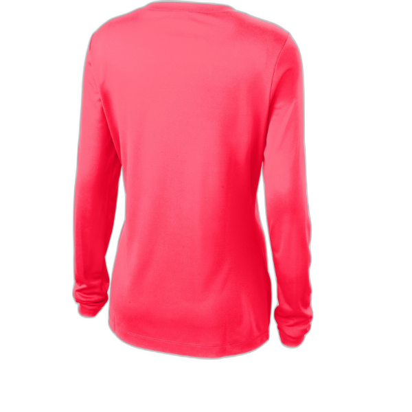 Sport-Tek® Ladies Long Sleeve PosiCharge® Competitor™ V-Neck Tee. LST353LS