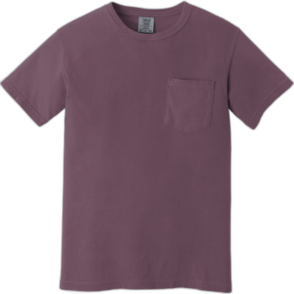 COMFORT COLORS ® Heavyweight Ring Spun Pocket Tee. 6030