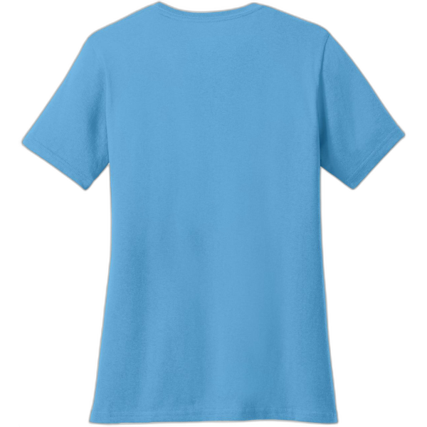Port & Company® Ladies Core Cotton V-Neck Tee. LPC54V