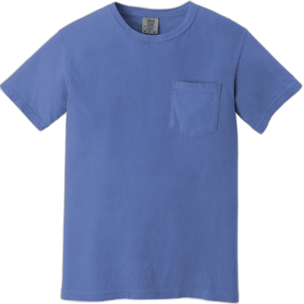 COMFORT COLORS ® Heavyweight Ring Spun Pocket Tee. 6030