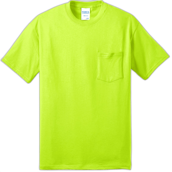 Port & Company® - Core Blend Pocket Tee. PC55P