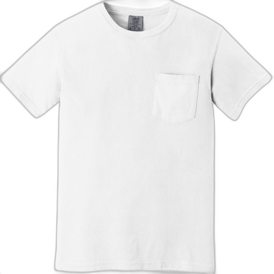COMFORT COLORS ® Heavyweight Ring Spun Pocket Tee. 6030