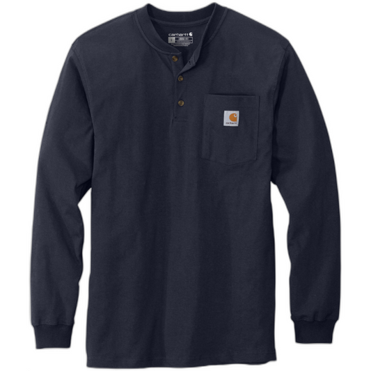 Carhartt® Long Sleeve Henley T-Shirt CTK128