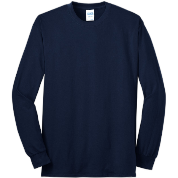 Port & Company® Long Sleeve Core Blend Tee. PC55LS