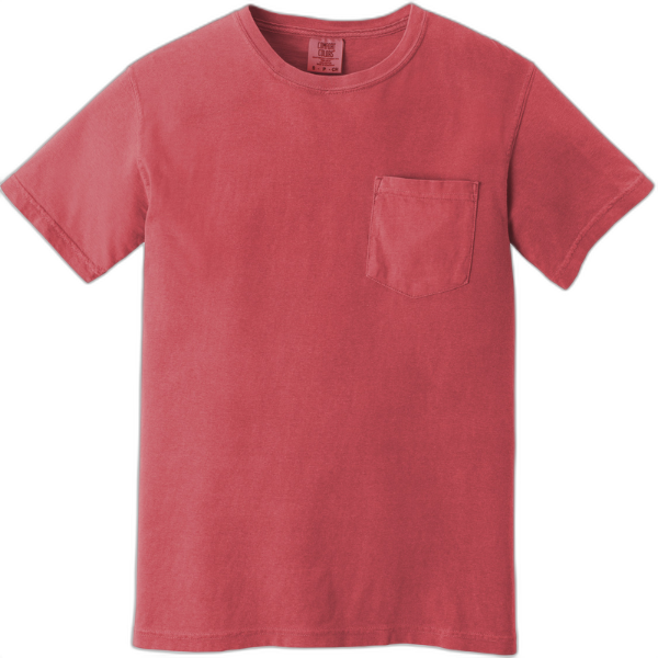 COMFORT COLORS ® Heavyweight Ring Spun Pocket Tee. 6030