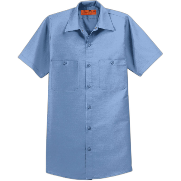 Red Kap® Short Sleeve Industrial Work Shirt.  SP24