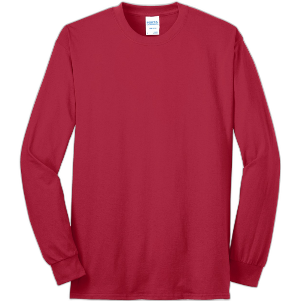 Port & Company® Long Sleeve Core Blend Tee. PC55LS