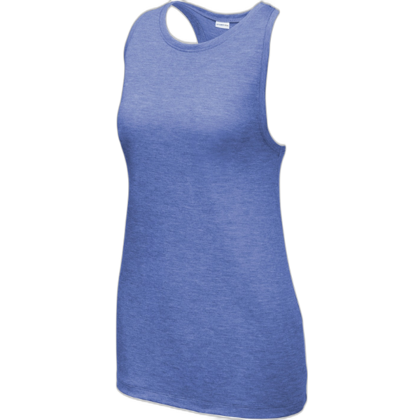 Sport-Tek ® Ladies PosiCharge ® Tri-Blend Wicking Tank. LST402