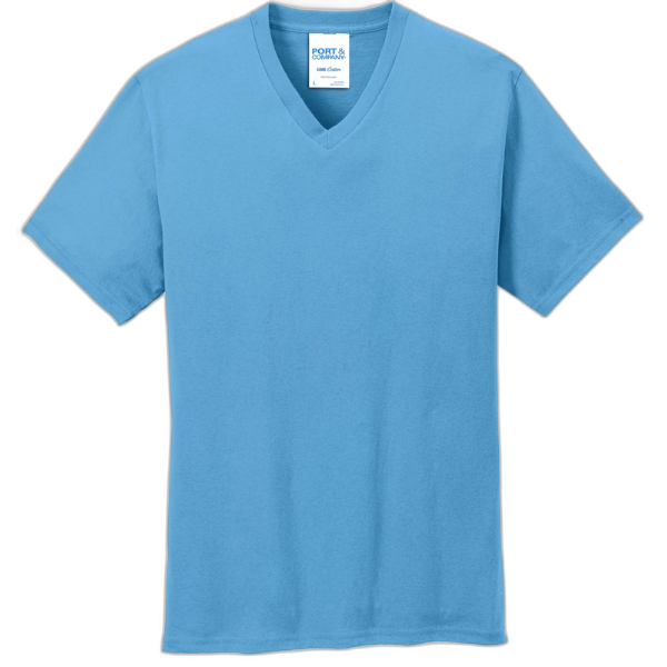 Port & Company® Core Cotton V-Neck Tee. PC54V