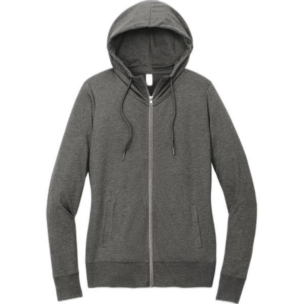District® Women's Featherweight French Terry™ Full-Zip Hoodie DT673