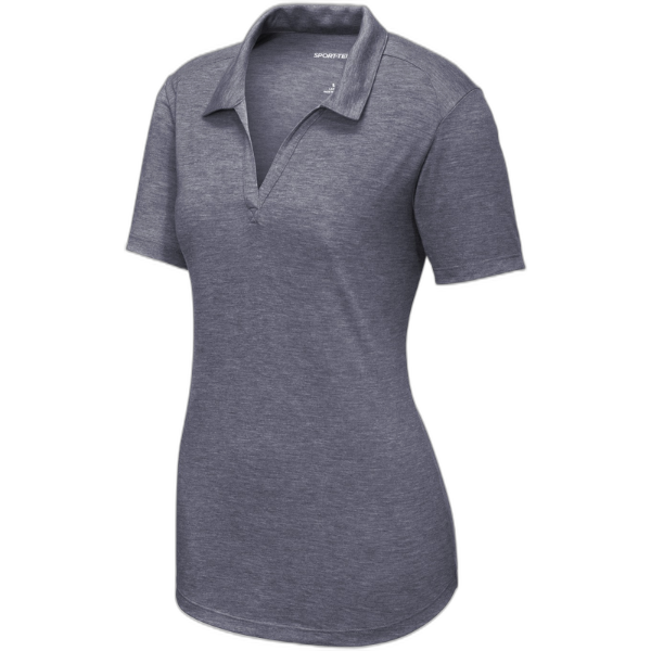 Sport-Tek ® Ladies PosiCharge ® Tri-Blend Wicking Polo. LST405