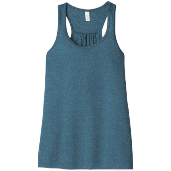 BELLA+CANVAS ® Women's Flowy Racerback Tank. BC8800