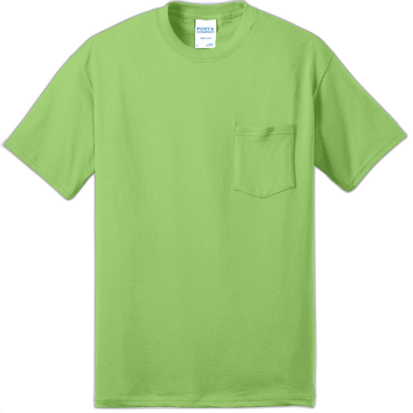 Port & Company® - Core Blend Pocket Tee. PC55P